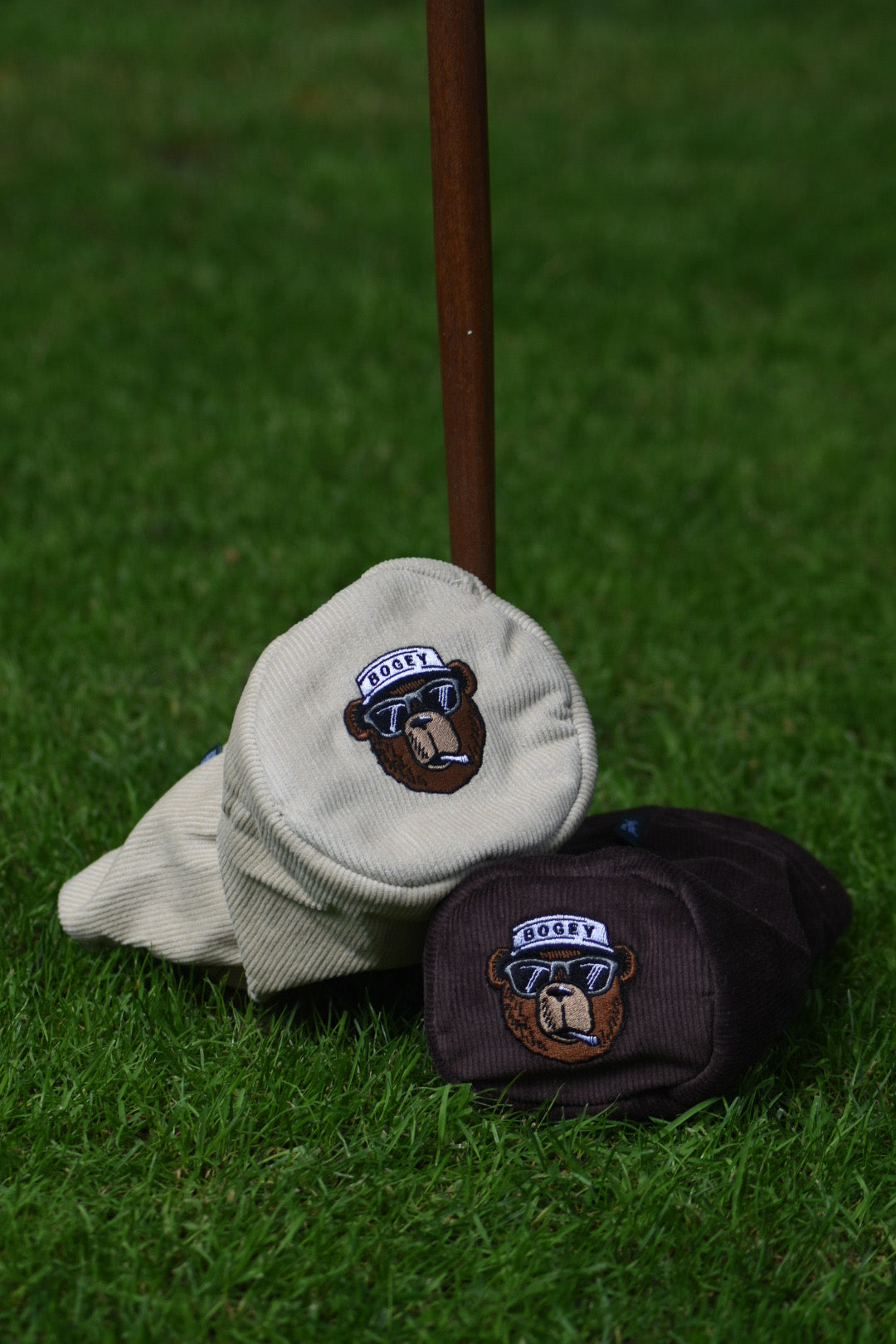 North Coast Golf Company  |  Bogey The Bear (Corduroy Round 2 Mono Color)