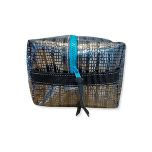 Jet Black Carbon Sail Shoe Bag (Teal)